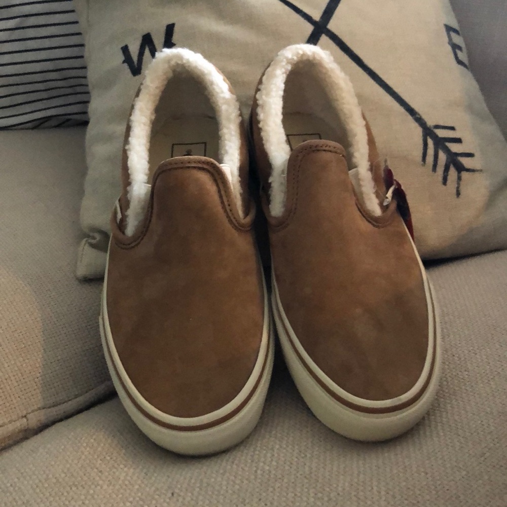 Suede Shearling Vans